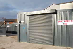 Our alloy wheel colour change workshops in the centre of Glasgow